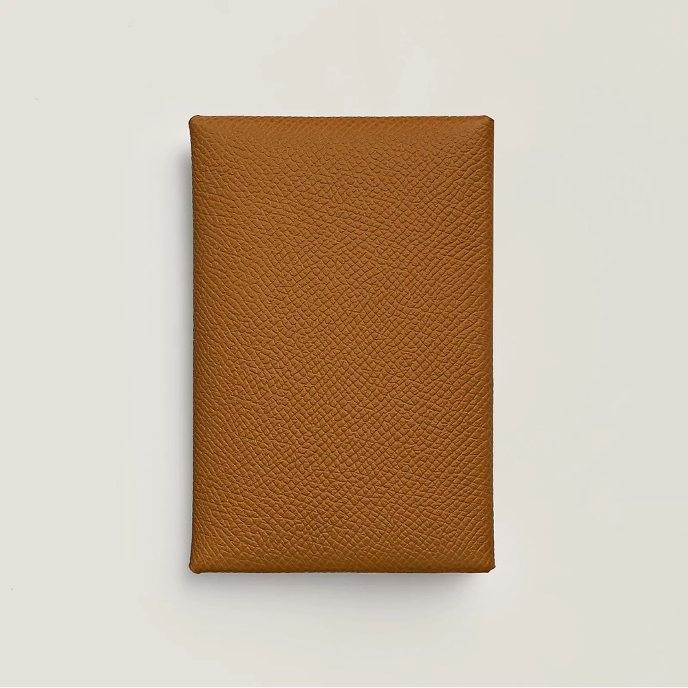 BNIB Hermes Calvi Duo Gold Epsom - Picture 2 of 7